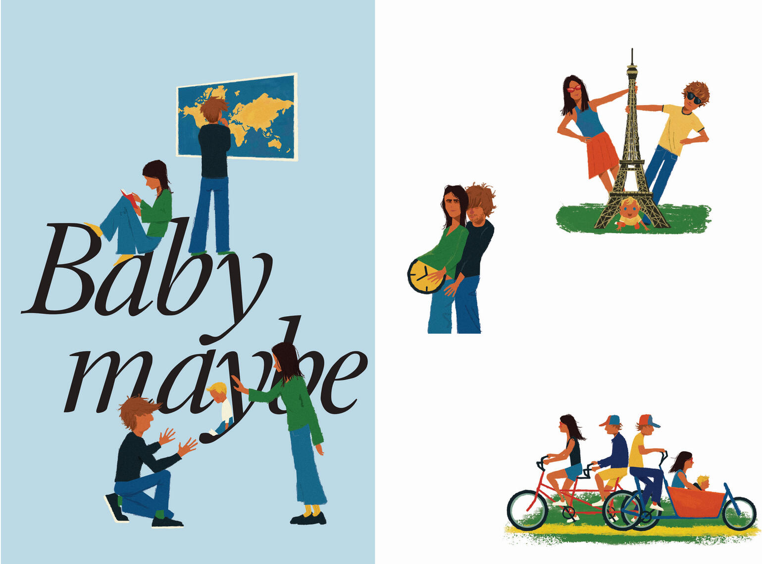 Baby Maybe / The Sunday Times Magazine / AD: Daniel Biddulph
